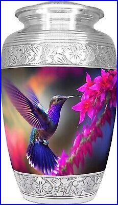 10 Cremation Urn Hummingbird Funeral Urn for Adult Ashes Men & Woman Burial