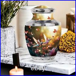 10 Hummingbird Cremation Urn For Human Ashes Ashes Funeral (Engraved) (200 Cu)