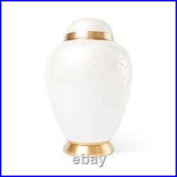 ALWAYS ADORED Decorative Urn Burial Urns Ashes Adult Male Female Large Brass