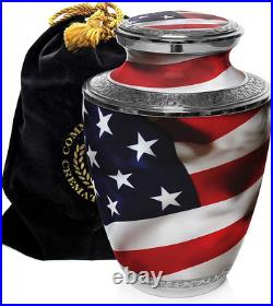 American Flag Cremation Urns for Ashes Adult Large / Adult