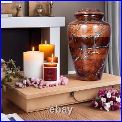 Best Urn for Human ashes Large wooden urn for cremation Adult urn box for Ashes