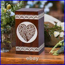 Best Urn for human ashes Tree of life Ashes box Urn box for adult Large urn box