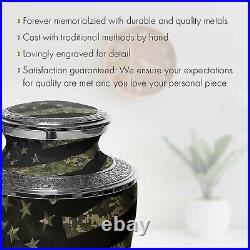 Camouflage Military Army Cremation Urn Cremation Urns Adult Urns for Human Ashes