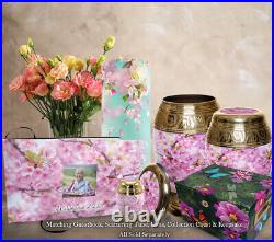 Cherry Blossom Cremation Urn, Cremation Urns Adult, Urns for Human Ashes