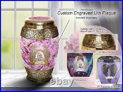 Cherry Blossom Urns for Human Ashes Large and Cremation Urn Cremation Urns Adult