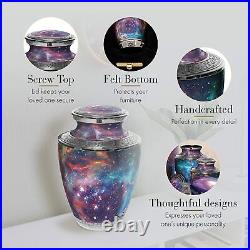 Cosmic Galaxy Cremation Urn, Cremation Urns Adult, Urns for Human Ashes