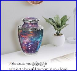 Cosmic Galaxy Cremation Urn Urns for Ashes Adult Male Large