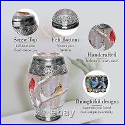 Cozy Cardinals Cremation Urn Cremation Urns Adult, Urns for Human Ashes