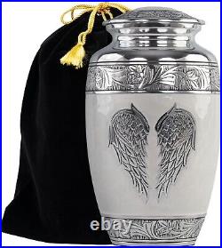 Cremation Urn 10 Angel Wing With Reminded Memorial Funeral Honor Your Loved One