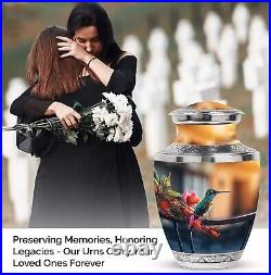 Cremation Urn 10 Inch Keepsake Hummingbird For Honor Your Loved One Burial Urn