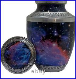 Cremation Urn Galaxy Cremate Large Urn Urn for Human Ashes Adult Funeral urn