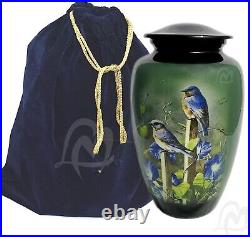 Cremation and Funeral Urn- Lovely Humming Bird Adult Best for Human Ashes