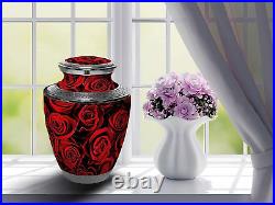 Crimson Rose Urns for Human Ashes Adult Female Large, XL