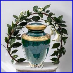 (Enchanted Forest) Cremation Urn 10 Funeral Urn Homage to your loved one's life