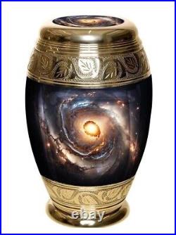 Galaxy urn large size 10x7 inch with bage, Galaxy Urn large
