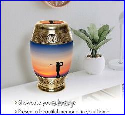 Golf Urns for Human Ashes Large and Cremation Urn Cremation Urns Adult