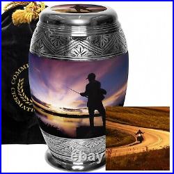 Gone Fishing Cremation Urn Cremation Urns Adult Urns for Human Ashes