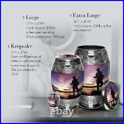 Gone Fishing Urns for Human Ashes Large and Cremation Urn Cremation Urns Adult