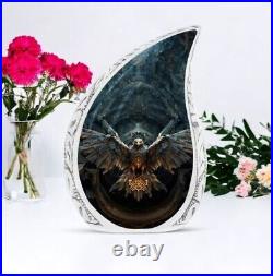 Guarding The Soul Large Urn Eagle Gate For Adult Ashes Memory & Peace Adult
