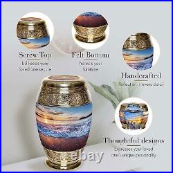 Hawaii Sunset Cremation Urn, Cremation Urns for Adult Human, Urn for Human Ashes