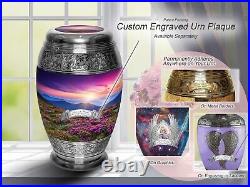 Heaven on Earth Cremation Urn, Cremation Urn for Adult Human, Urns for Human Ash
