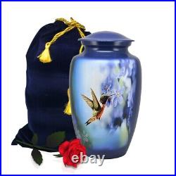 Humming bird Cremation Urn Ashes Adult Memorial urn Funeral Cremation