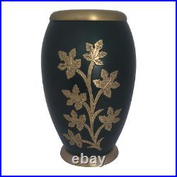 Ivy Gold Tree Flat Top Adult Urn For Ashes