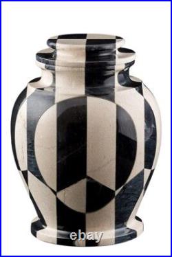 Large/Adult 220 Cubin Inch, Serenity Nouveau Funeral Cremation Urn for Ashes