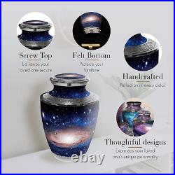 Milky Way Galaxy Cremation Urns for Human Ashes Adult Large