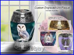 Owl Cremation Urn Cremation Urns Adult Urns for Human Ashes