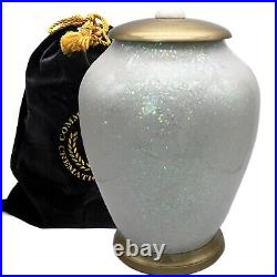 Prismatic Shimmering Cremation Urn, Cremation Urns Adult, Urns for Human Ashes