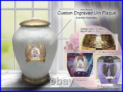 Prismatic Shimmering Cremation Urn, Cremation Urns Adult, Urns for Human Ashes
