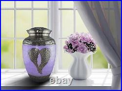 Purple Angel Urns for Human Ashes Large and Cremation Urn Cremation Urns Adult