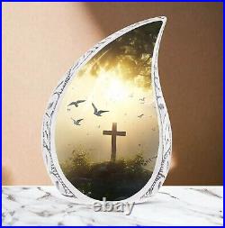 Transcendent Cremation Urn Large Urn 10 For Human Ashes Christian Man Women Urn