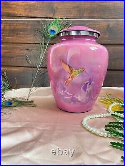 Urns For Human Ashes, Hummingbird Urn Large Cremation Urns For Adults Burial Urn