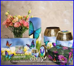Wild Butterflies Cremation Urn, Cremation Urns Adult, Urns for Human Ashes