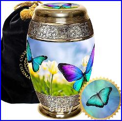 Wild Butterflies Urns for Human Ashes Adult Female Large