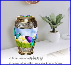 Wild Butterflies Urns for Human Ashes Adult Female Large