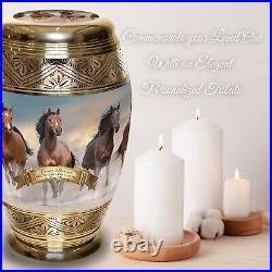 Wild Horse Urns for Human Ashes Large and Cremation Urn Cremation Urns Adult