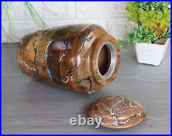 Wooden Cremation urn for ashes Urns for Human Ashes adult or pet urn for dog